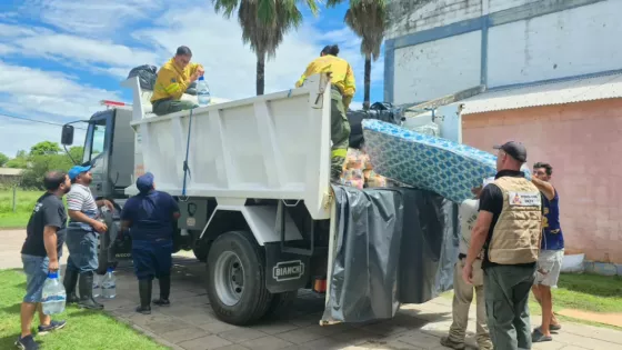 El Gobierno de la Provincia asistió a vecinos de El Galpón afectados tras las intensas lluvias