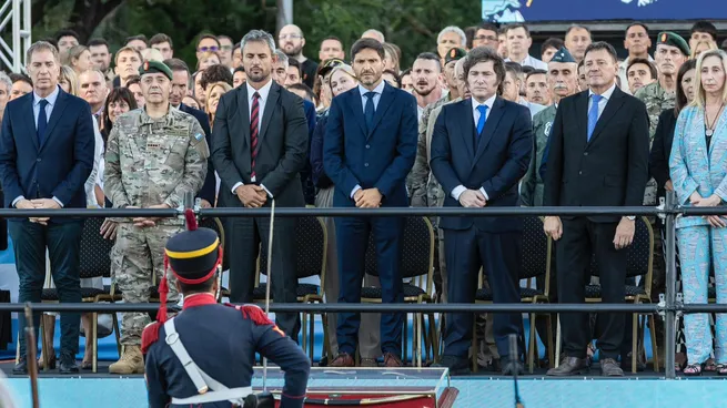Javier Milei justificó el traslado del sable de San Martín: “Porta una misión: llevar la libertad”