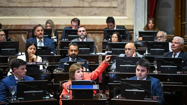 Con apoyo de radicales y gobernadores aliados, el Gobierno aprobó la reforma laboral en el Senado