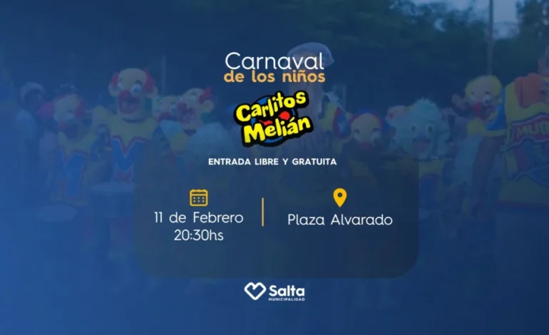 Fiesta para los más chicos: este miércoles se realizará el desentierro del carnaval