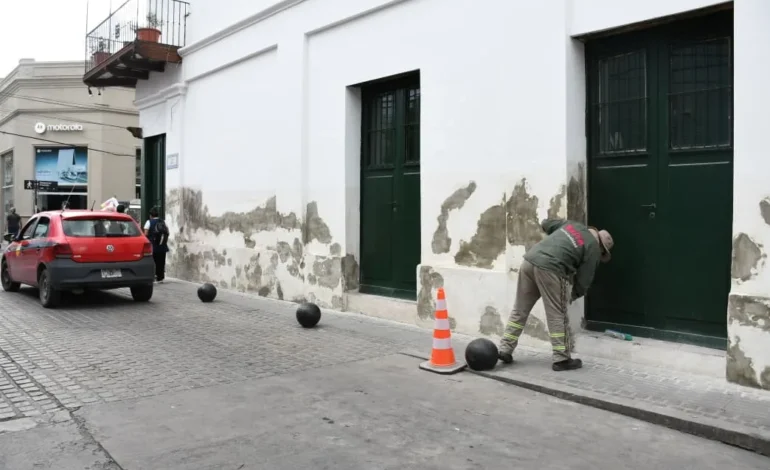 La Municipalidad continúa embelleciendo el casco histórico de la ciudad