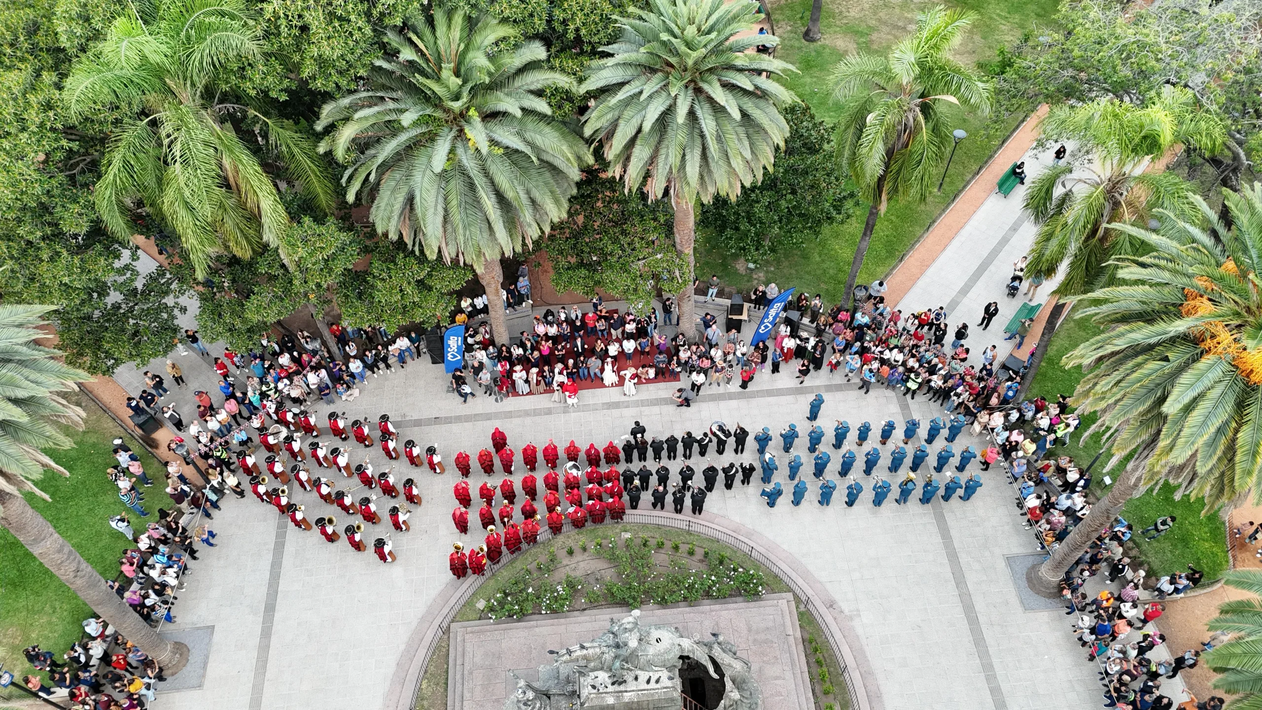 Salta celebra su aniversario con un Encuentro de Bandas en la plaza 9 de Julio