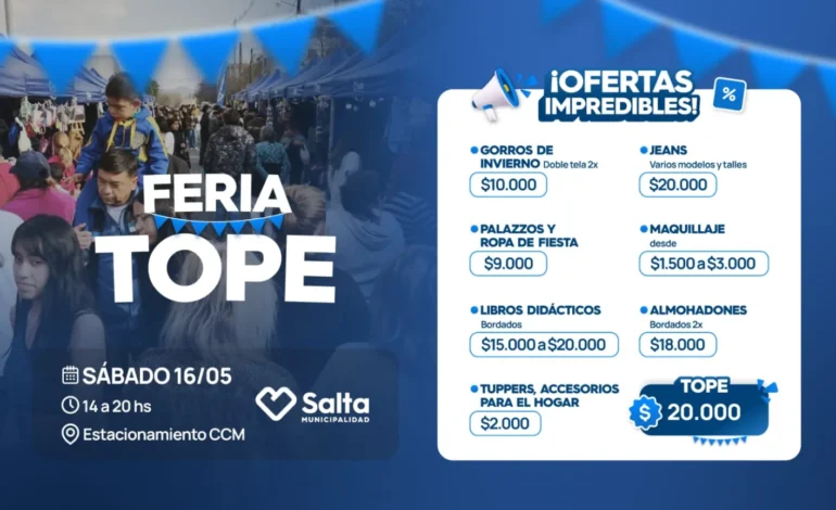 Se realiza una nueva edición de la Feria Tope