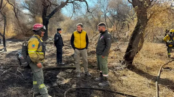 Intensificaron los trabajos de lucha contra los incendios en Cafayate