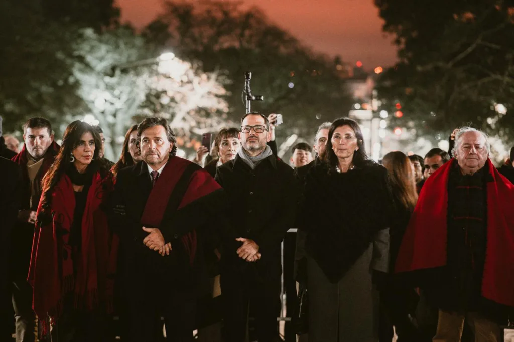 El Intendente acompañó la Guardia Bajo las Estrellas en memoria al General Güemes