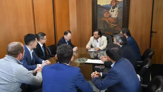 El Gobernador se reunió con las máximas autoridades de Ganfeng Lithium que proyecta ampliar sus inversiones en Salta