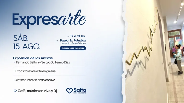 “Expresarte” vuelve con arte en vivo, música y creatividad