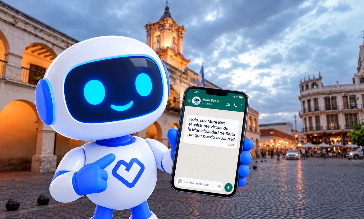 La Municipalidad lanza Muni Bot para simplificar gestiones por WhatsApp