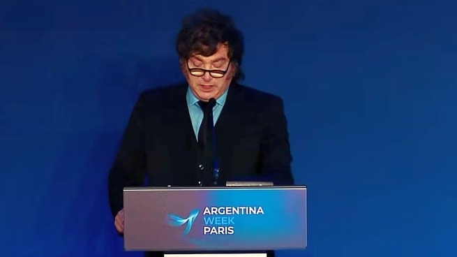 En París, Javier Milei volvió a hablar de la reelección y prometió que 2028 será “el mejor año económico de la historia”