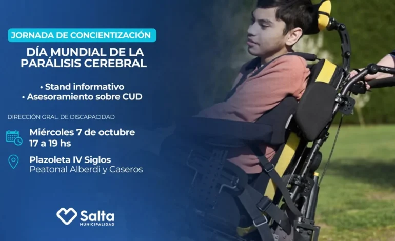 La Municipalidad participará de una jornada de concientización sobre parálisis cerebral 